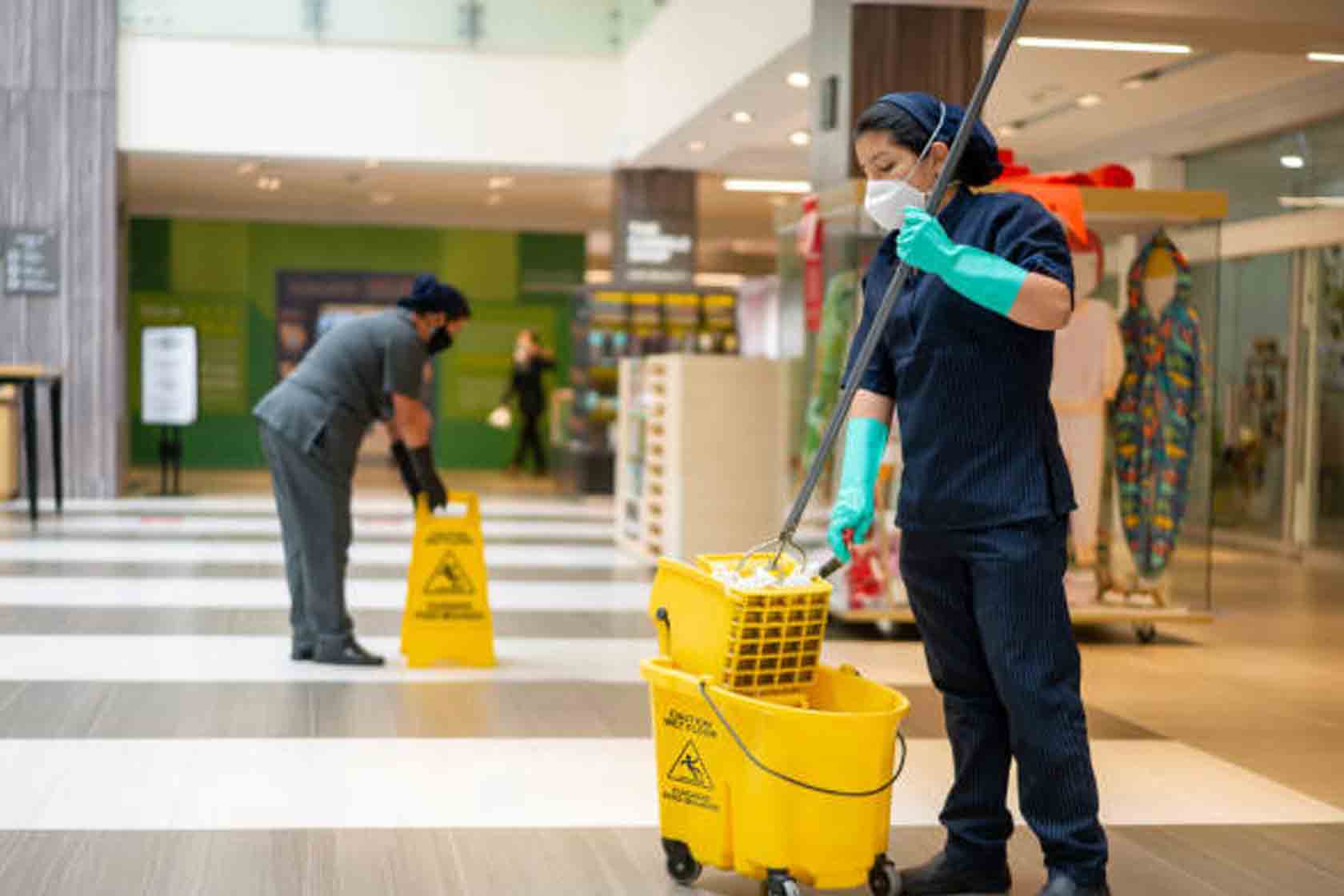 Malls & Supermarket Cleaning Workers